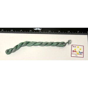 Dinky Dyes #19 Rainforest 100% Silk Embroidery Thread 8 Mtrs Cross Stitch